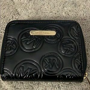 Michael Kors patent leather wallet